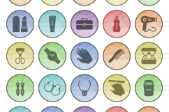 166 Shopping Filled Low Poly Icons Product Image 2