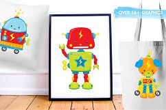 Joy Robots graphics and illustrations Product Image 5