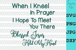 Jesus Hold My Hand Product Image 1