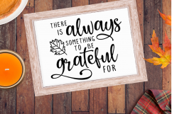 grateful svg, leaf svg, thanksgiving svg Product Image 3