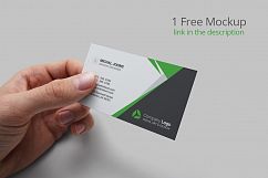 Realistic Business Card Mockups Product Image 14