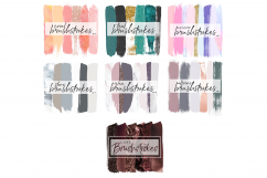 200 Watercolor Brushstrokes BUNDLE Product Image 4