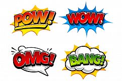 Comic Speech Bubbles Product Image 2