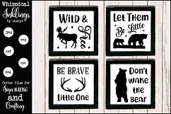 Be Brave Little One Nursery and Kids Room SVG Set Product Image 1
