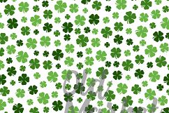 Shamrock Digital Paper - St Patrick&#039;s Day Backgrounds Product Image 2