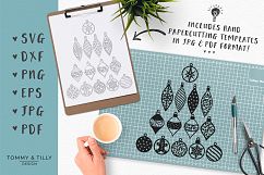 Set of Baubles - SVG EPS DXF PNG PDF JPG Cut File Product Image 3