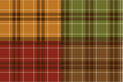 Autumn Plaid Patterns Product Image 4