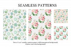 Watercolor Floral Design Kit Product Image 8