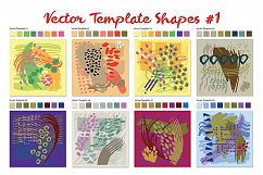 Vector Template Shapes #1 Product Image 1