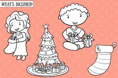 Christmas Morning Digital Stamps Product Image 2