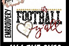 It&#039;s Football Y&#039;all - Football Embroidery Product Image 2