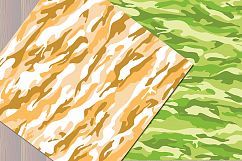 camouflage digital papers, camouflage pattern, digital papers, high quality 300 dpi, 12 x 12 inch , and 8.5 x 11 inch Product Image 3