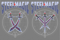 Runes on dark magical background and symbols of the planet. Product Image 2