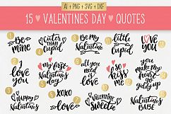 Valentines Day quotes SVG bundle Product Image 5