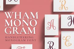 Wham Monogram Product Image 1