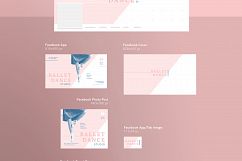 Ballet Dance Studio Design Templates Bundle Product Image 15