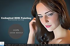 Unlimited HDR Oil Paint Action CC18+ Product Image 2