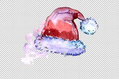 Watercolor Christmas collection elements PNG set  Product Image 4