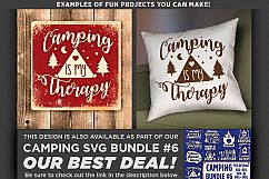 Camping Is My Therapy SVG File - Glamper Svg - 772 Product Image 2
