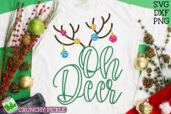 Oh Deer Christmas SVG Product Image 1