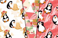 Beach penguins pattern Product Image 3