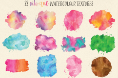 22 Watercolour Logo Textures Product Image 2