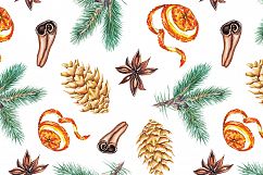 Watercolor winter set Product Image 3