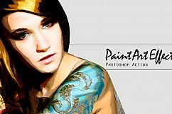 Paint Art Photoshop Action Product Image 2