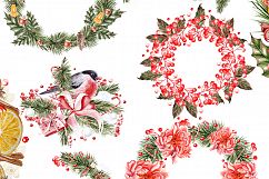 HandDawn Watercolor Christmas BUNDLE Product Image 3