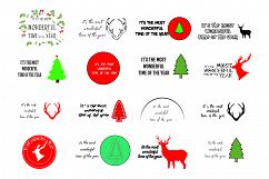 Wonderful time of the year - SVG Bundle 16 Designs Product Image 1