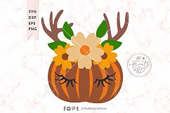 Pumpkin clipart bundle SVG DXF EPS PNG Product Image 2