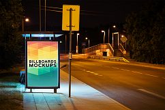Billborad Mockups at Night Vol.3 Product Image 12