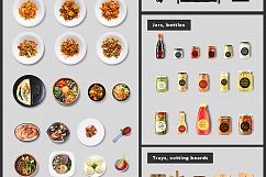 Sushi Bar Scene and Mock-up Generator Product Image 6