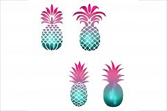 Pineapple Silhouettes Clipart Product Image 2