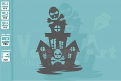 Spooky House - A Halloween Design for Crafters Product Image 1