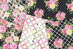 Floral Digital Paper - Romance Product Image 3