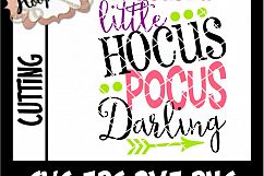 It's Just A Little Hocus Pocus Darling - Halloween SVG Cu Product Image 2