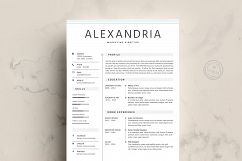 Minimalist Resume Template Product Image 1