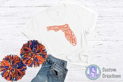 Florida with Words States Set of 3 Bundle | SVG DXF EPS PNG Product Image 2