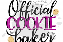 Official Cookie Baker - Tester SVG Product Image 3