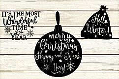 Christmas Quotes svg cutting files | quotes svg cutting file Product Image 2