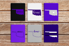 State of Oklahoma SVG File Cutting Template Product Image 1