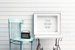 Styled Stock Photography, Frame Mockup, white Frame mockup, Styled Photography Mockup, stock photo Product Image 2
