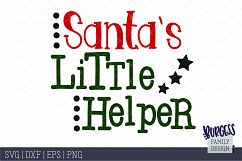 Santas little helper | SVG DXF EPS PNG Product Image 2