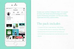 Mint | Instagram + stories templates Product Image 2