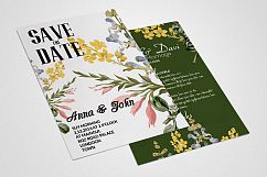 Double Sided Save The Date Card Product Image 2