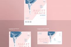 Ballet Dance Studio Design Templates Bundle Product Image 21