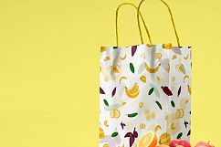 Vector Fruits Patterns Pack Product Image 2