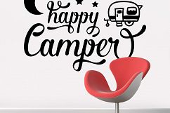 Happy Camper SVG PNG EPS DXF Product Image 5