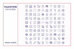 Line Icons – Valentines  Product Image 4